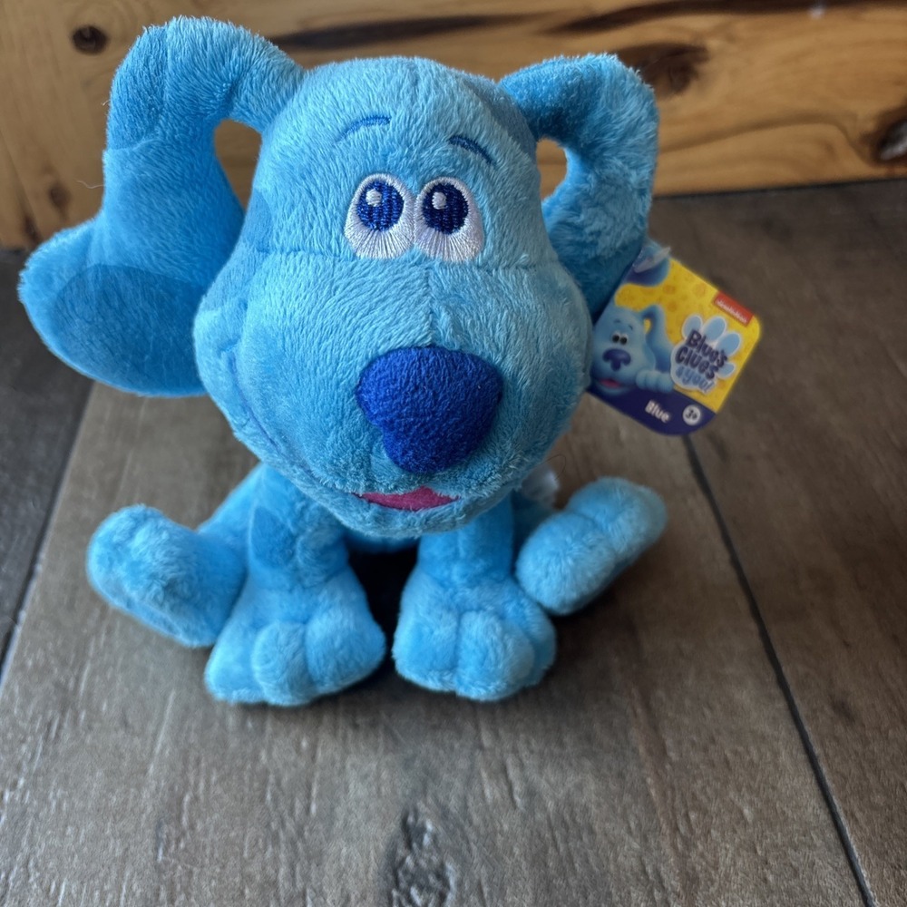 Blues Clues &  You 7" Plush Stuffed 2020 Nickelodeon Viacom Blue Puppy Dog Tags
